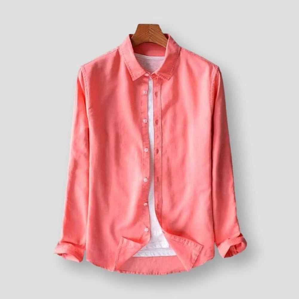 North Royal Long-Sleeve Linen Shirt
