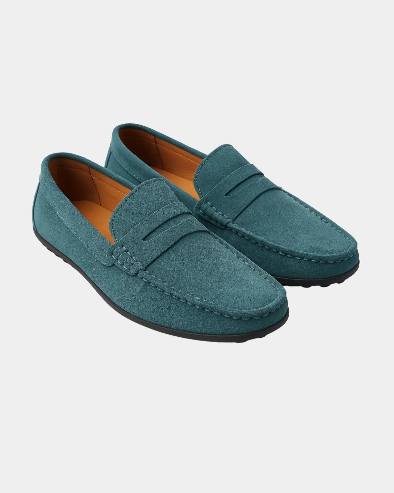VALENTINO LOAFERS - TEAL