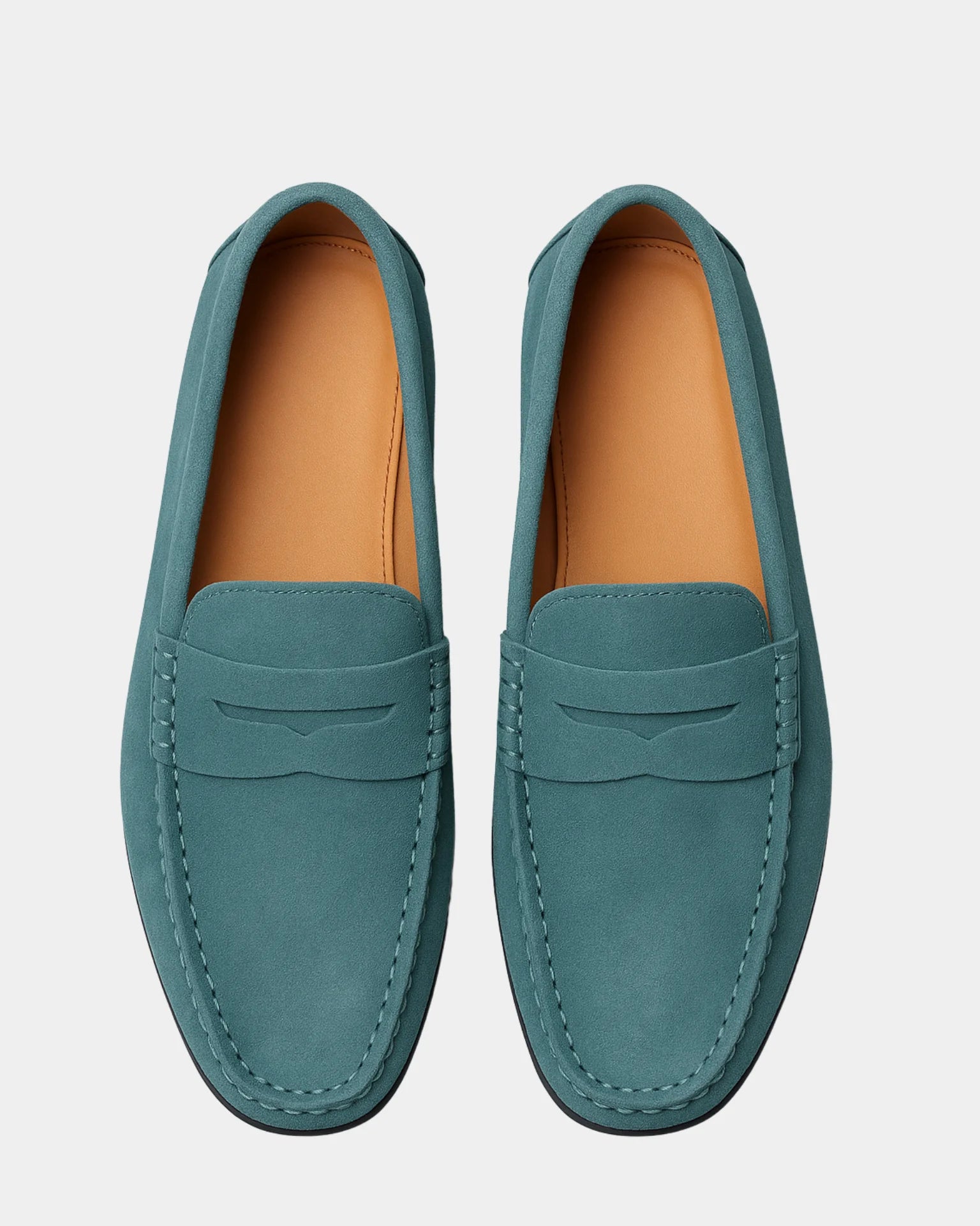 VALENTINO LOAFERS - TEAL