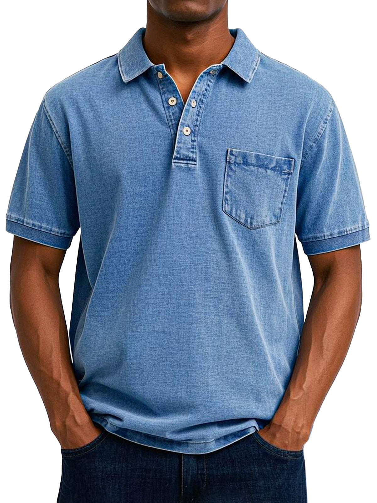 maxime | Men's Casual Vintage Polo Shirt
