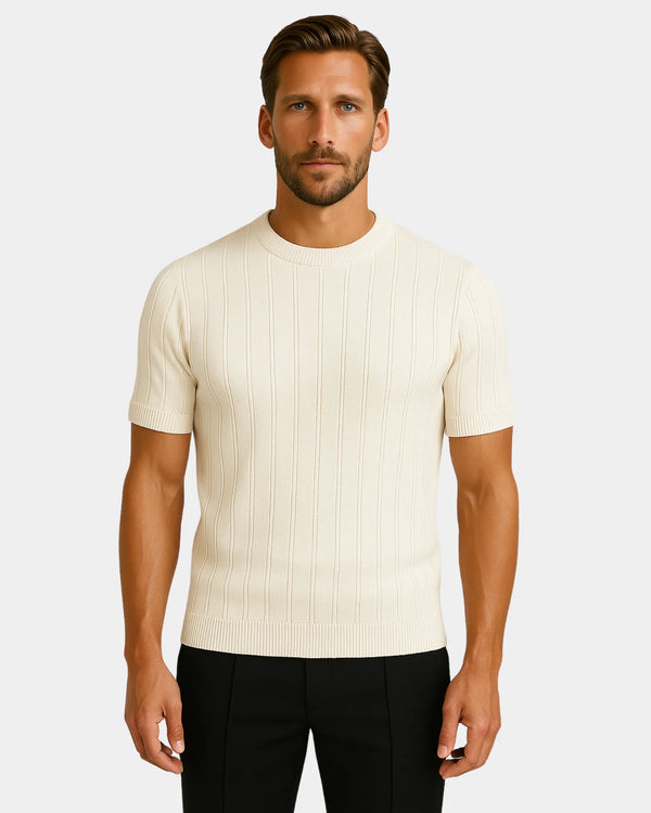Adriano T-Shirt  - Beige