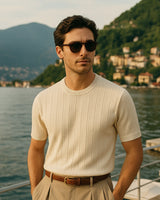 Adriano T-Shirt  - Beige