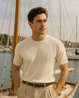 Adriano T-Shirt  - Beige