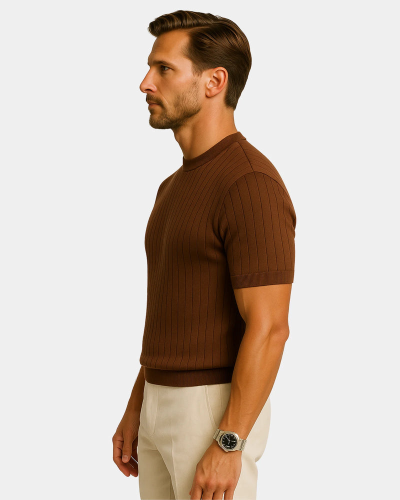 Roberto T-shirt - Brown