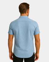 Domenico - Linen Shirt Light Blue