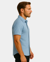 Domenico - Linen Shirt Light Blue