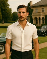 Domenico - Linen Shirt White