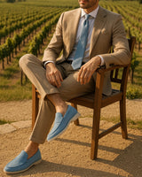 MARINA LOAFERS - LIGHT BLUE