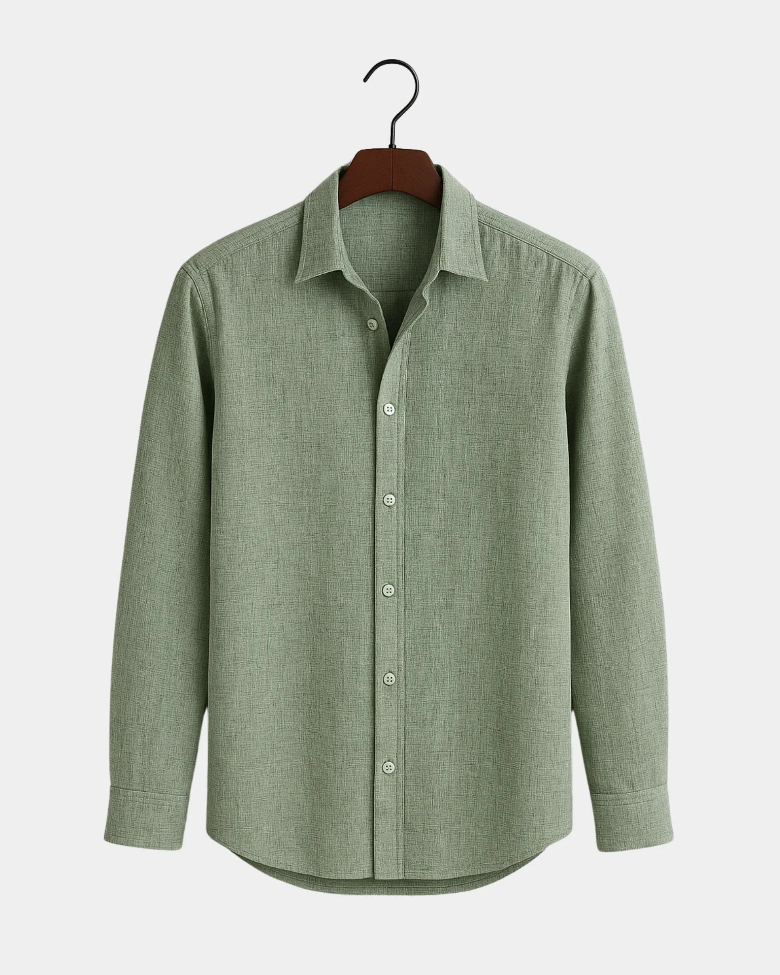 Marco - Linen Shirt Green