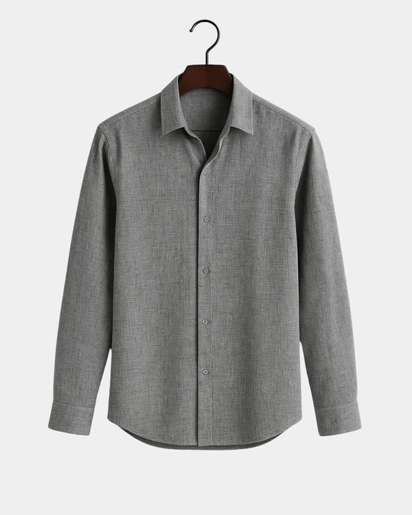 Marco - Linen Shirt Grey