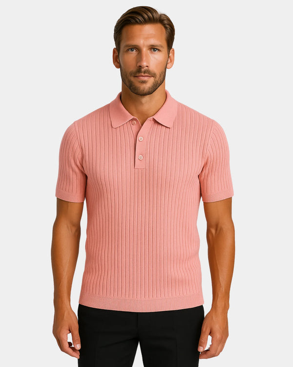 Bruno Polo T-Shirt - Salmon