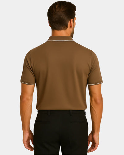 Silvio Polo T-Shirt - Brown