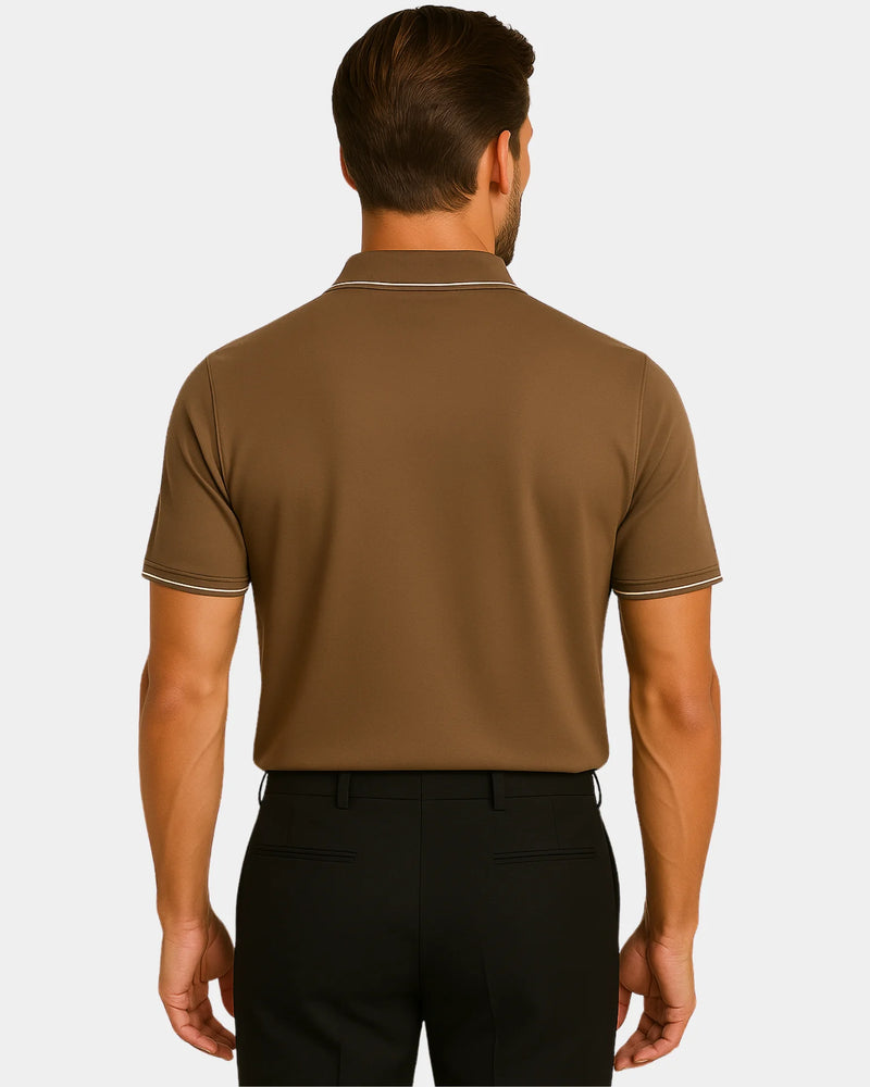 Silvio Polo T-Shirt - Brown