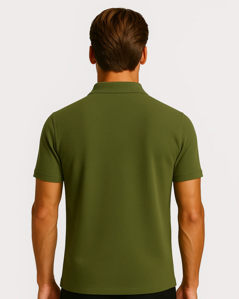 Adriano Polo T-Shirt - Green